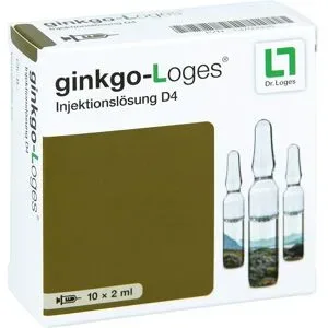 ginkgo-loges, Ginkgo-Loges Injektionslösung D4 Ampullen