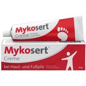 Mykosert, Mykosert Creme bei Haut- und Fusspilz