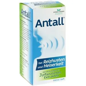 Antall, Antall bei Reizhusten und Heiserkeit Saft