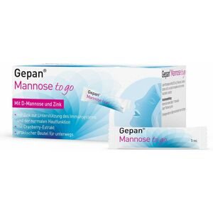 Gepan, Gepan Mannose to go, trinkfertige Mannose mit Zink