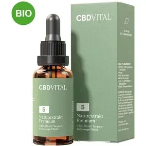 CBD Vital, CBD Öl 5% Naturextrakt Premium CBD VITAL