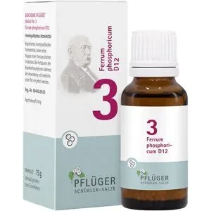 Biochemie Pflüger, Biochemie Pflüger 3 Ferrum Phosphoricum D12 Globuli