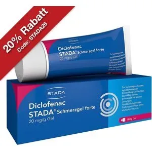 Diclofenac Stada, Diclofenac Stada Schmerzgel Forte 20 Mg/g