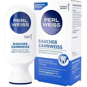 Perlweiss, Perlweiss Raucher Zahnweiss Zahncreme