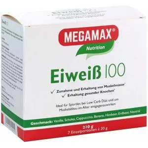 Megamax, Eiweiss 100 Mix Kombi Megamax Pulver
