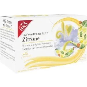 H&S, H&S Zitrone mit Vitamin C Filterbeutel