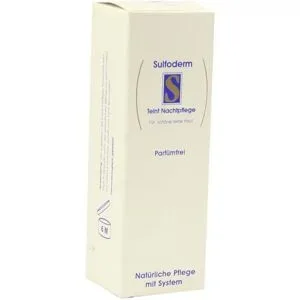 undefined, Sulfoderm S Teint Nachtpflege parfümfrei