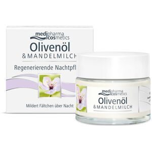 medipharma cosmetics, Medipharma Cosmetics Oliven-Mandelmilch regenerierende Nachtpflege