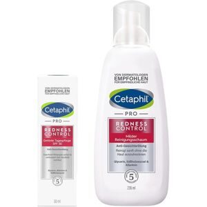 Cetaphil, Cetaphil Rednesscontrol Milder Reinigungsschaum + Getönte Tagesp