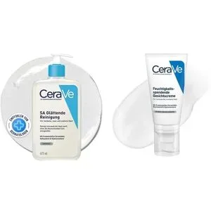 CeraVe, CeraVe Set für unebene Haut: Reinigung & Gesichtscreme