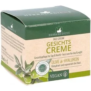Herbamedicus, Herbamedicus Gesichtscreme Olive & Hyaluron