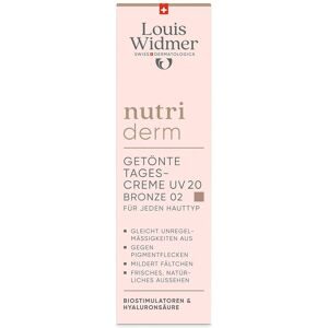 Louis Widmer, Louis Widmer nutriderm Getönte Tagescreme UV 20 - Bronze 02