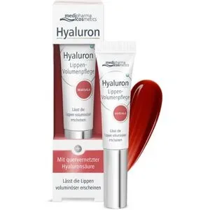 medipharma cosmetics, Medipharma Cosmetics Hyaluron Lippen-volumenpflege Balsam marsala