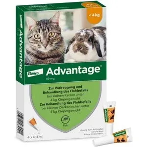 Advantage, Advantage Spot-On für Katzen und Zierkaninchen bis 4 kg