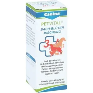 Canina, Canina Petvital Bachblüten Nummer 3 Globuli veterinär