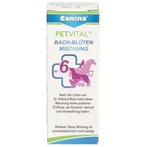 undefined, Petvital Bachblüten Nummer 6 Globuli veterinär