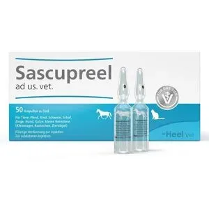 Sascupreel, Sascupreel Ad Us.vet.ampullen