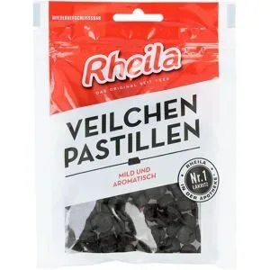Rheila Veilchen Pastillen mit Zucker