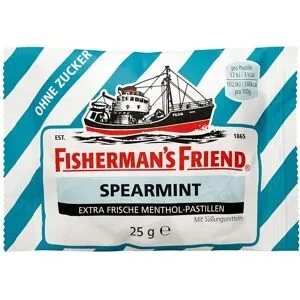 Fishermans Friend Spearmint ohne Zucker Pastillen