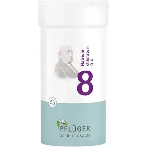Schüßler-Salze Biochemie Pflüger 8 Natrium chlor. D6 Pulver