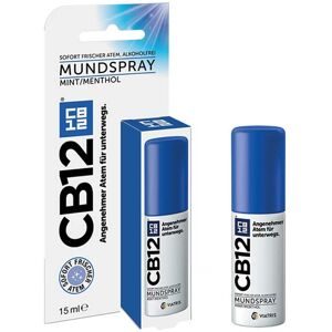 CB12 Spray: frischer Atem unterwegs, Mundspray gegen Mundgeruch