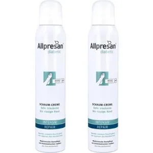 Allpresan Diabetic Schaum-Creme INTENSIV + REPAIR mit Urea
