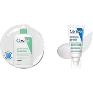 CeraVe Set für ölige Haut: Reinigung & Mattierende Gel-Creme
