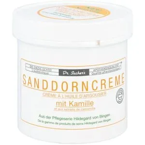 Sanddorn Creme mit Kamille