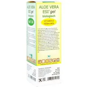 Aloe Vera Gel mit Vitamin E und Teebaumöl Bio