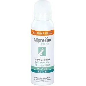 Allpresan Diabetic Intensiv + Repair mit Urea Schaumcreme