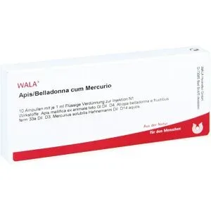 Wala Apis Belladonna cum Mercurio Ampullen