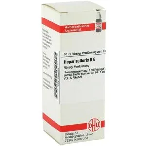 DHU Hepar Sulfuris D6 Dilution