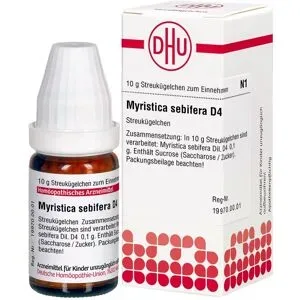 DHU Myristica Sebifera D4 Globuli