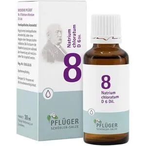 Biochemie Pflüger 8 Natrium chloratum D6 Tropfen