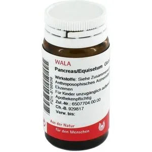Wala Pancreas/ Equisetum Globuli
