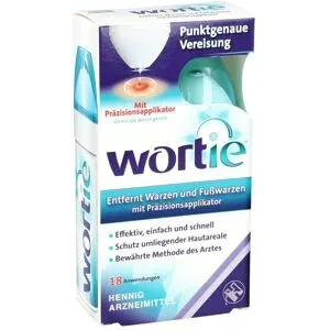 WORTIE gegen Warzen und Fusswarzen mit Applikator
