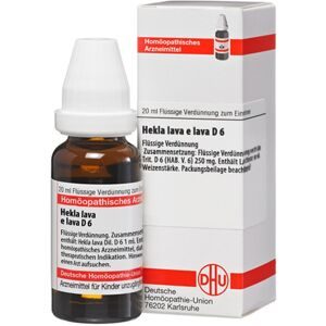 DHU Hekla lava e lava D6 Dilution