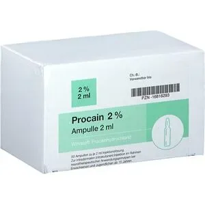 Procain Pharmarissano 2% iniecto -lsg.ampullen 2 Ml