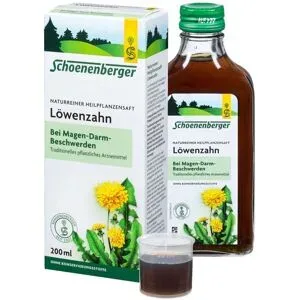 Schoenenberger Naturreiner Heilpflanzensaft Löwenzahn