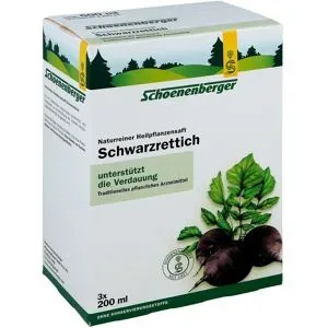 Schoenenberger Naturreiner Heilpflanzensaft Schwarzrettich
