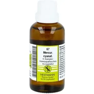NESTMANN Mercurius Cyanatus K Komplex Nummer 67 Dilution