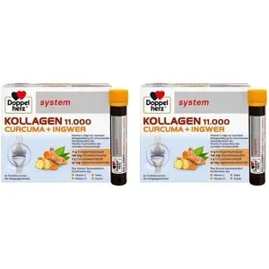 Doppelherz system Kollagen 11.000 Curcuma + Ingwer