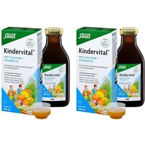 Kindervital mit Calcium + D3 Tonikum Salus