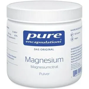 Pure Encapsulations Magnesium Magnesiumcitrat Pulver