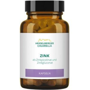 Heidelberger Chlorella Zink Kapseln Zinkpicolinat & Zinkgluconat