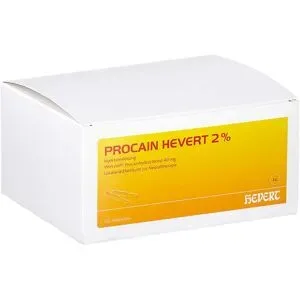 Procain Hevert 2% Injektionslösung Ampullen
