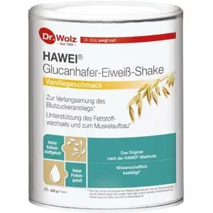 Hawei Glucanhafer-Eiweiß-Shake Vanillegeschmack Pulver