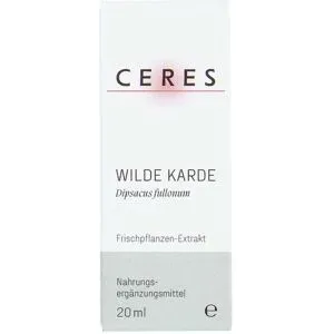 Ceres Wilde Karde Dipsacus Fullonum Extrakt Tropf.