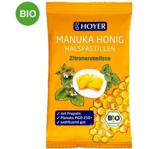 Hoyer Manuka Honig Halspastillen Mgo 250+ Zit.meli