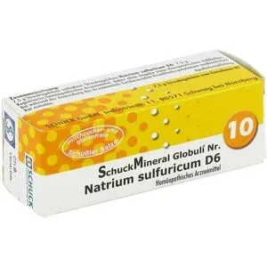 Schuckmineral Globuli 10 Natrium sulfuricum D6